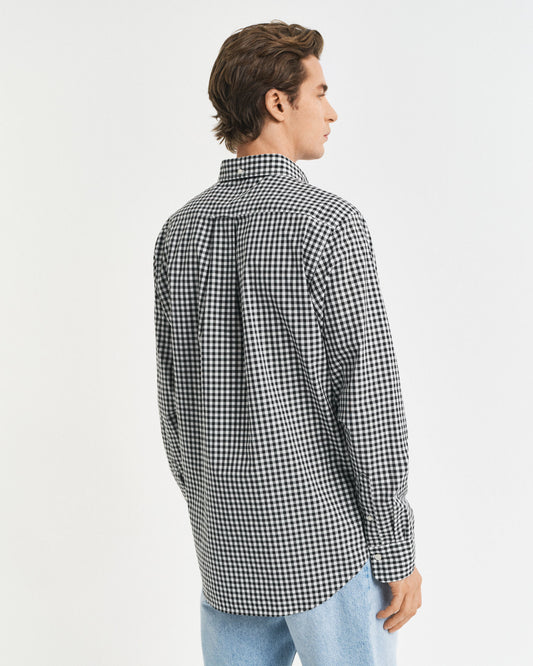 Regular Fit Classic Gingham Poplin Shirt