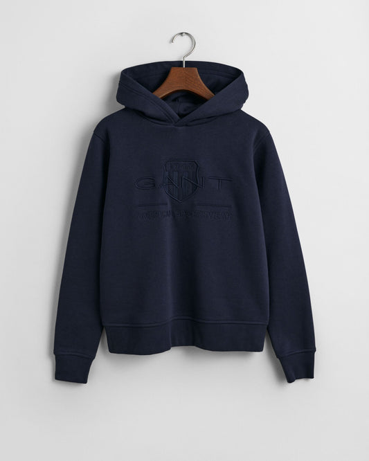Teens Tonal Shield Hoodie