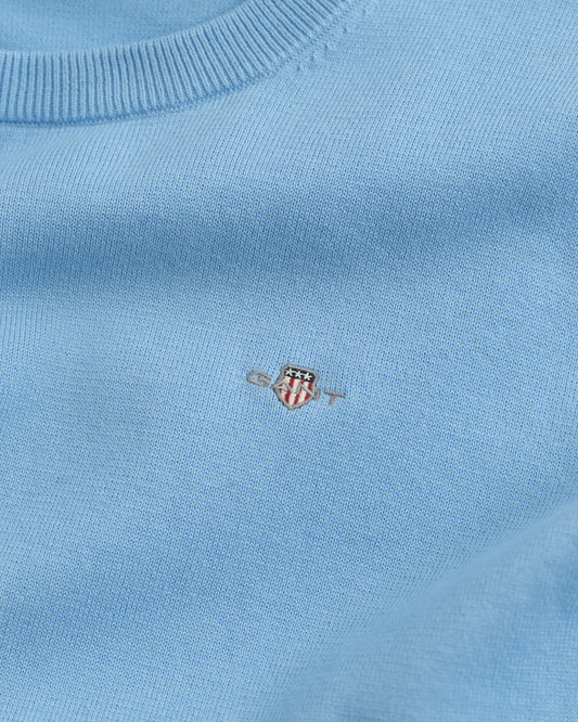 Teens Shield Classic Cotton Crew Neck Sweater