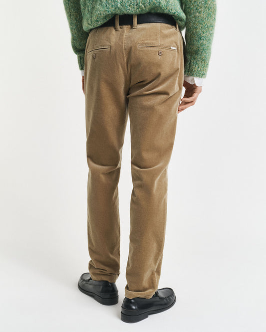 Slim Fit Corduroy Chinos