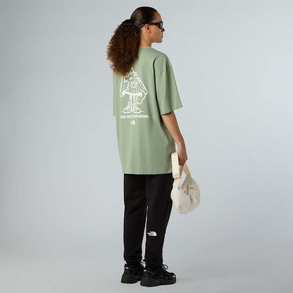 Unisex Mountain Fun Oversized T-Shirt