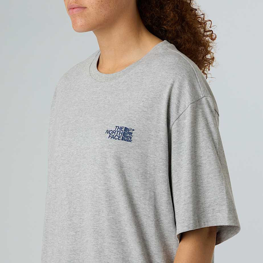 Unisex Run Graphic Relaxed T-Shirt