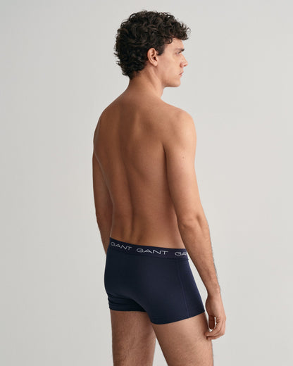 Men's 3-Pack Trunks - EVENING BLUE