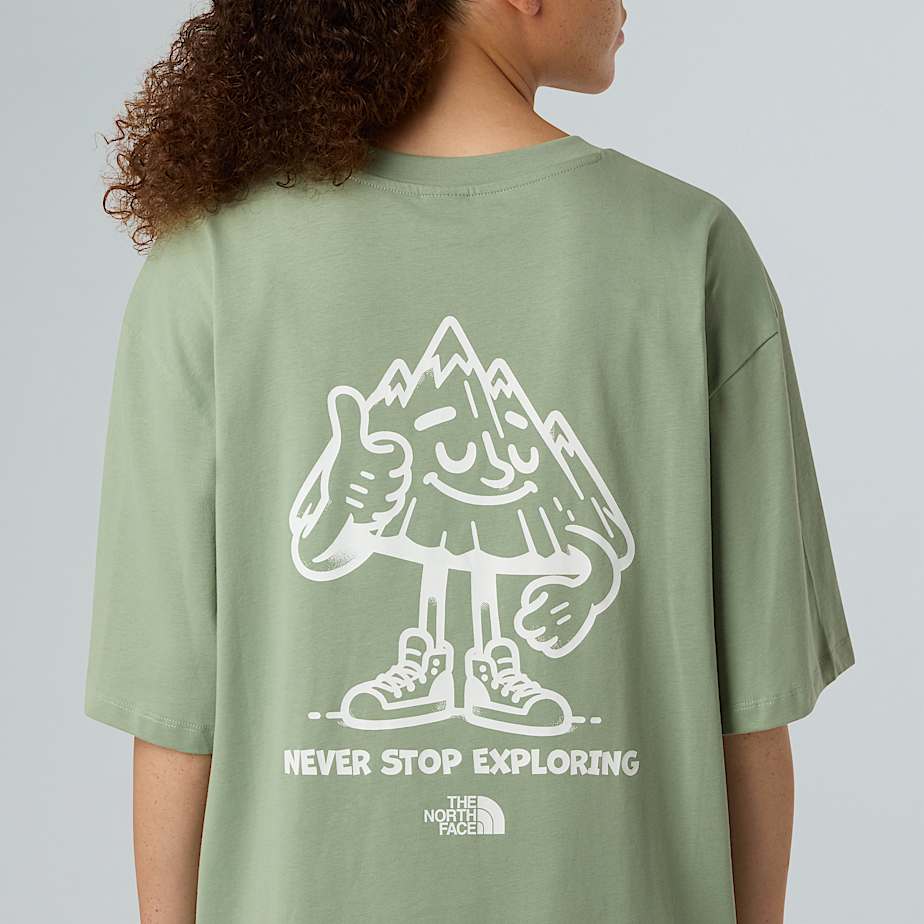 Unisex Mountain Fun Oversized T-Shirt