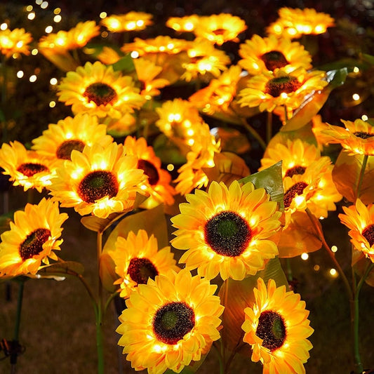 🔥LAST DAY SALE🌻Chikalabs Garden Waterproof Solar Sunflower Light🔥