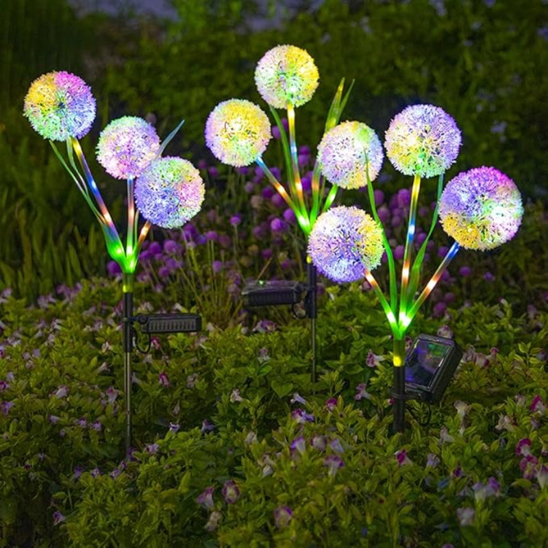 💐Chikalabs Garden Solar Dandelion Lights