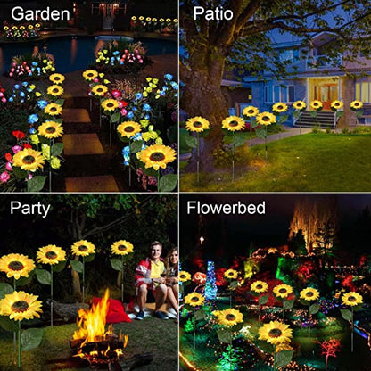 🔥LAST DAY SALE🌻Chikalabs Garden Waterproof Solar Sunflower Light🔥
