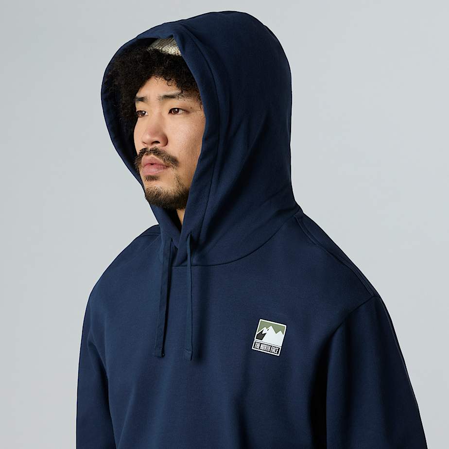 Men's Mountain Logo Relaxed Hoodie