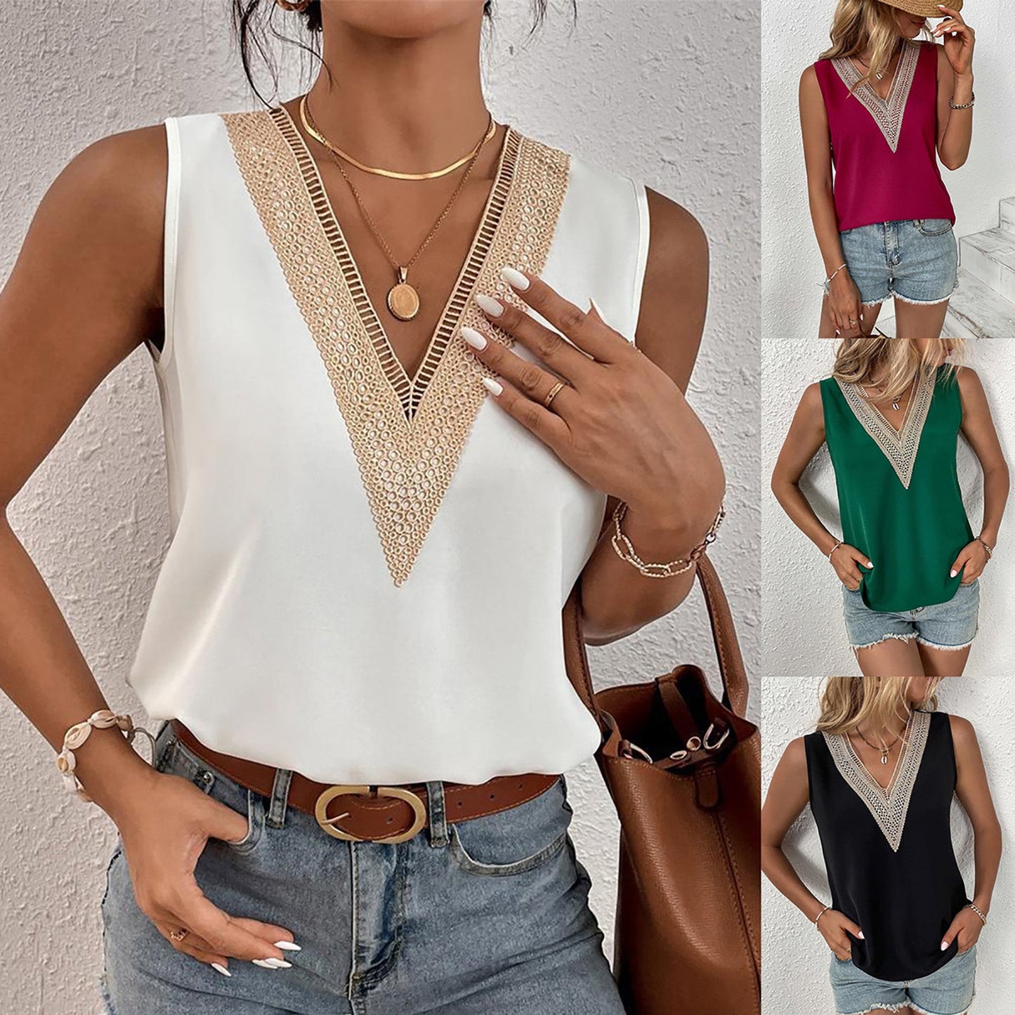 🔥Up to 69% OFF Today🔥Women’s V-neck Top Summer 2025 Casual T-shirts