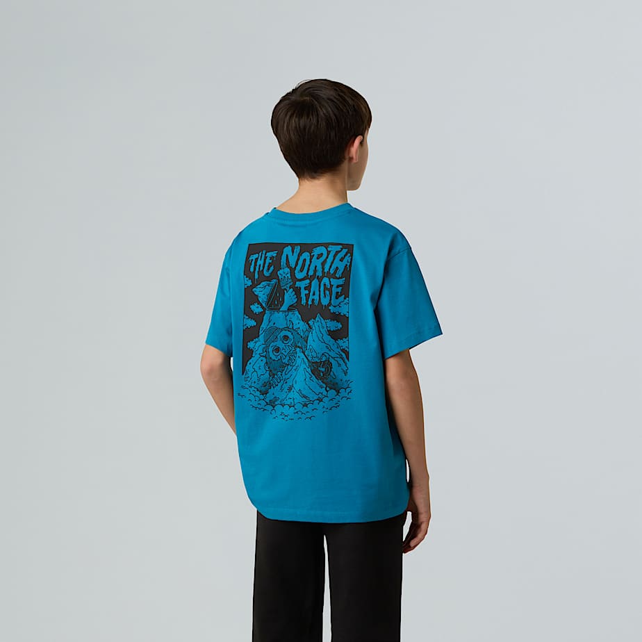 Boys' Sports Oversized Pocket Graphic T-Shirt
