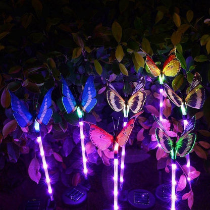 [Last Day -49%OFF]Chikalabs Garden Decor Solar  Butterfly Lights