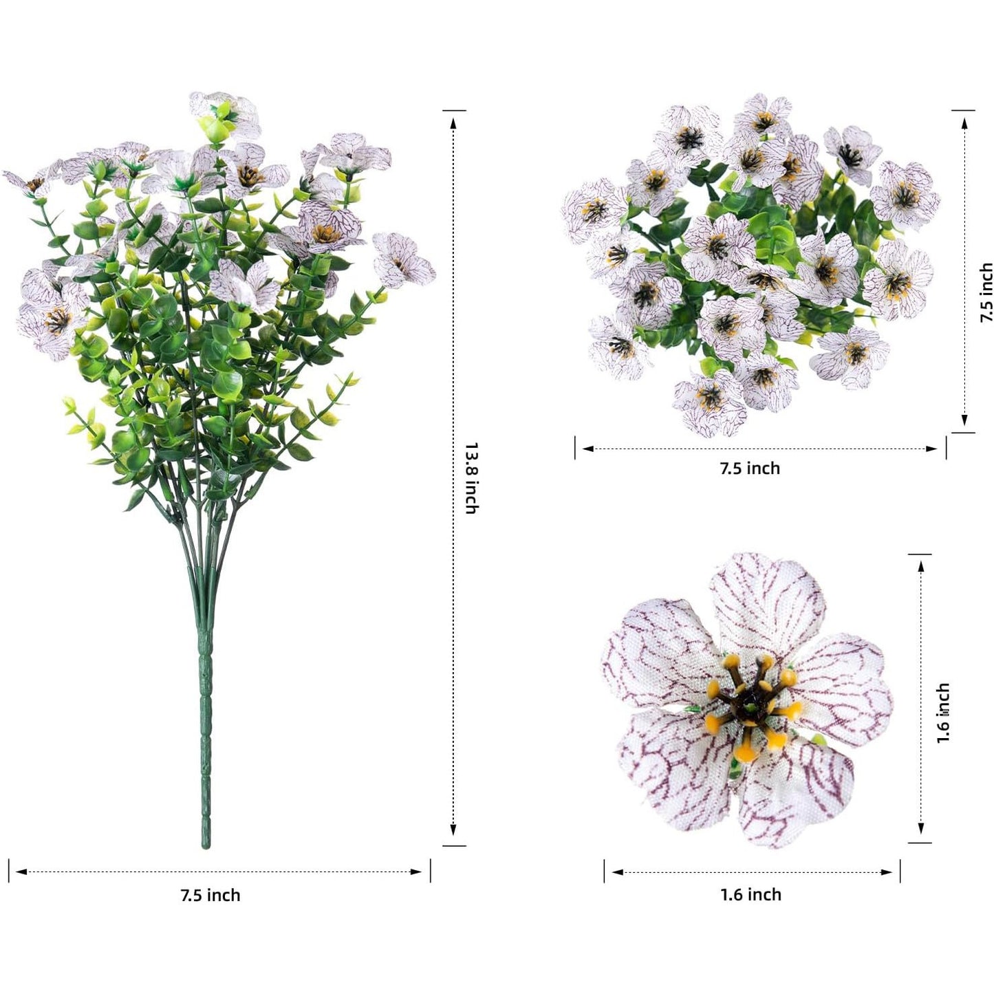 💖Chikalabs Exquisite UV Resistant Colorful Artificial Flowers