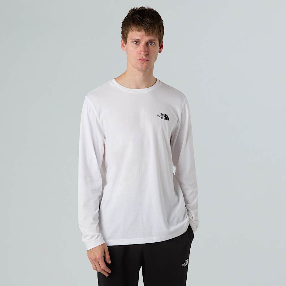 Men's Long-Sleeve Simple Dome T-Shirt
