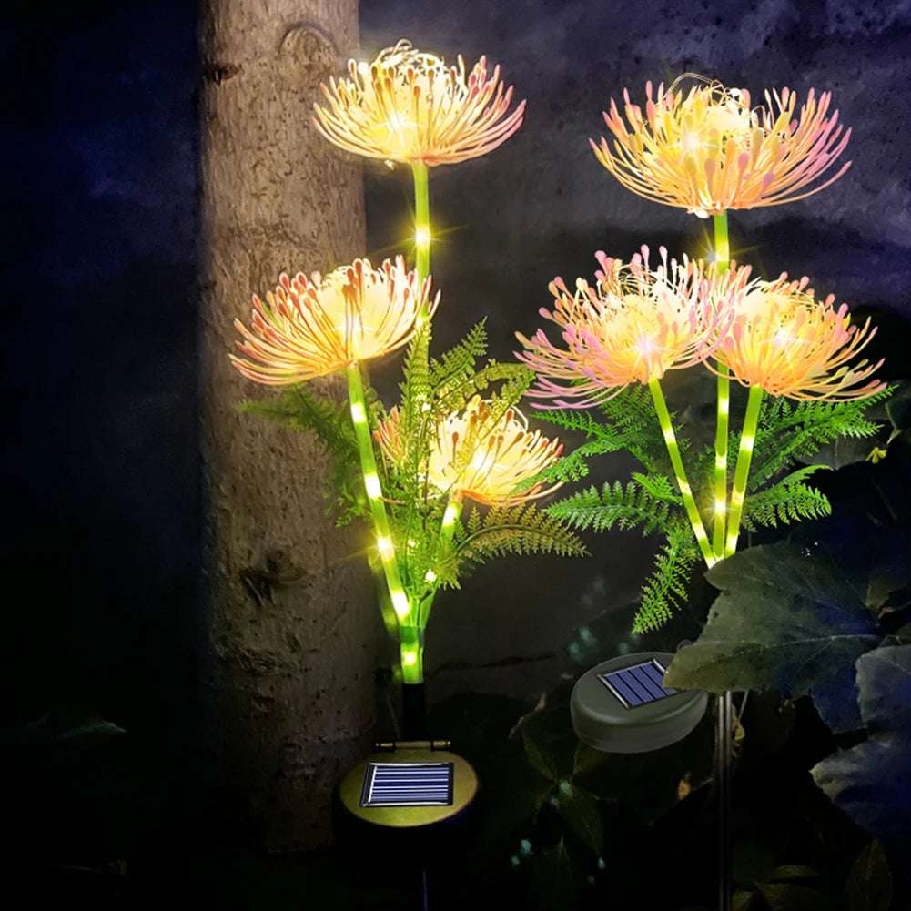 🪷Chikalabs Garden Solar Manjusaka Flower Lights