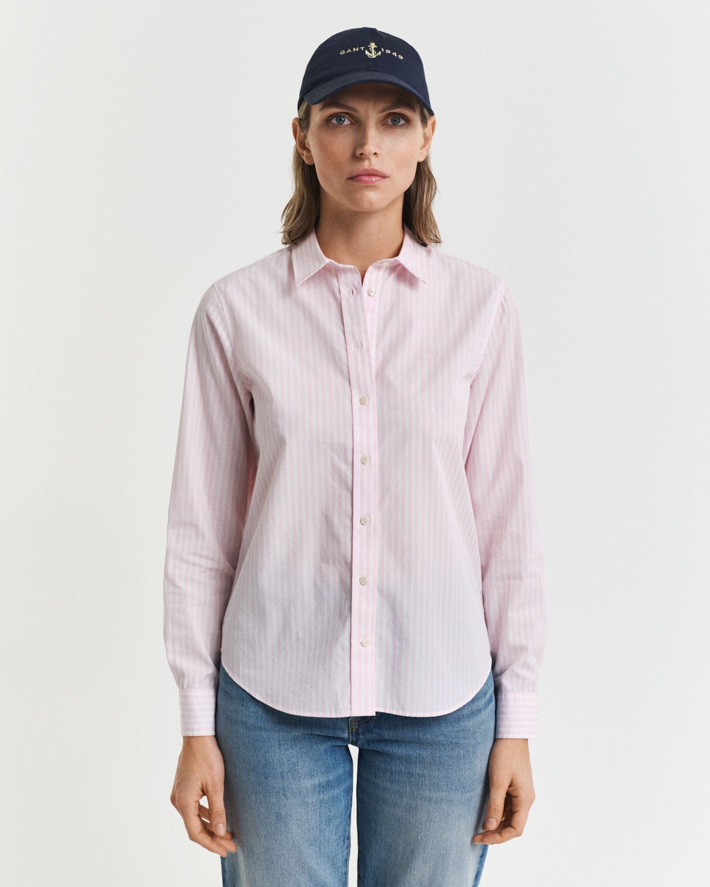 Regular Fit Classic Striped Poplin Shirt
