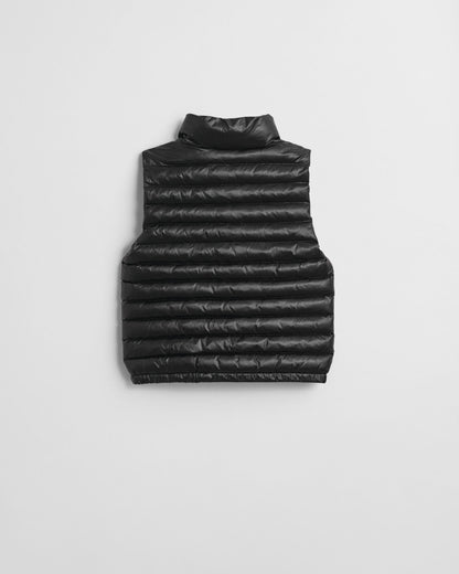 Kids Shiny Lightweight Padded Down Vest