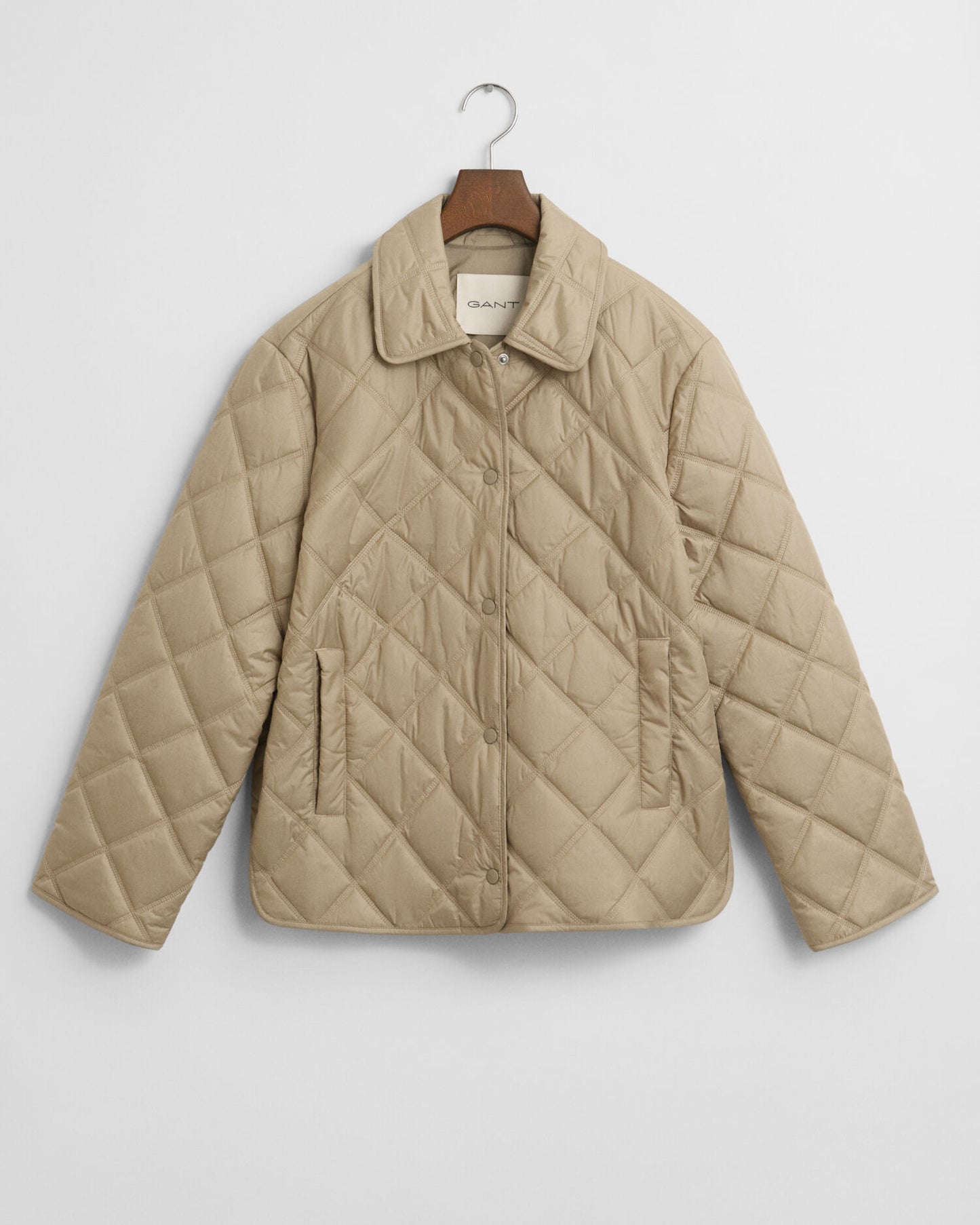 Collared Quilted Jacket