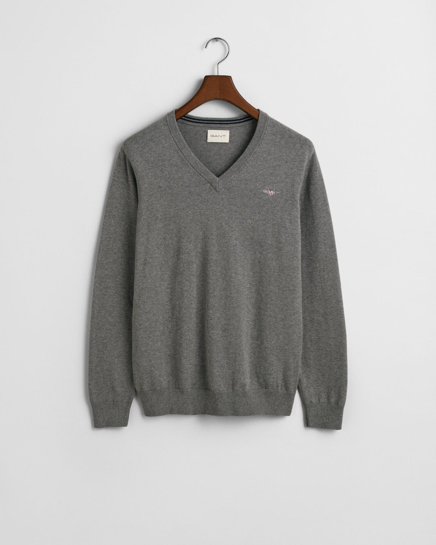 Classic Cotton V-Neck Sweater