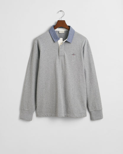 Chambray Collar Heavy Rugger