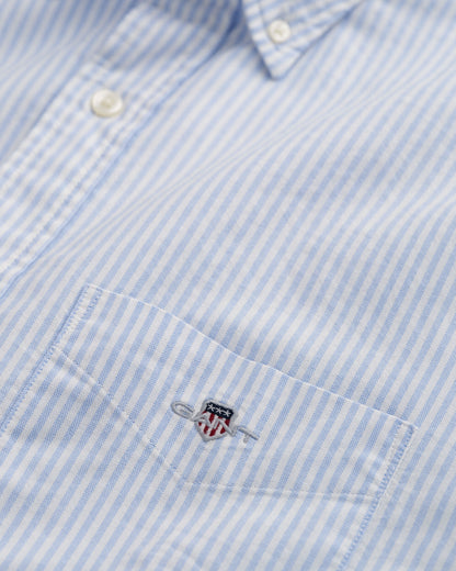 Regular Fit Banker Stripe Classic Oxford Shirt