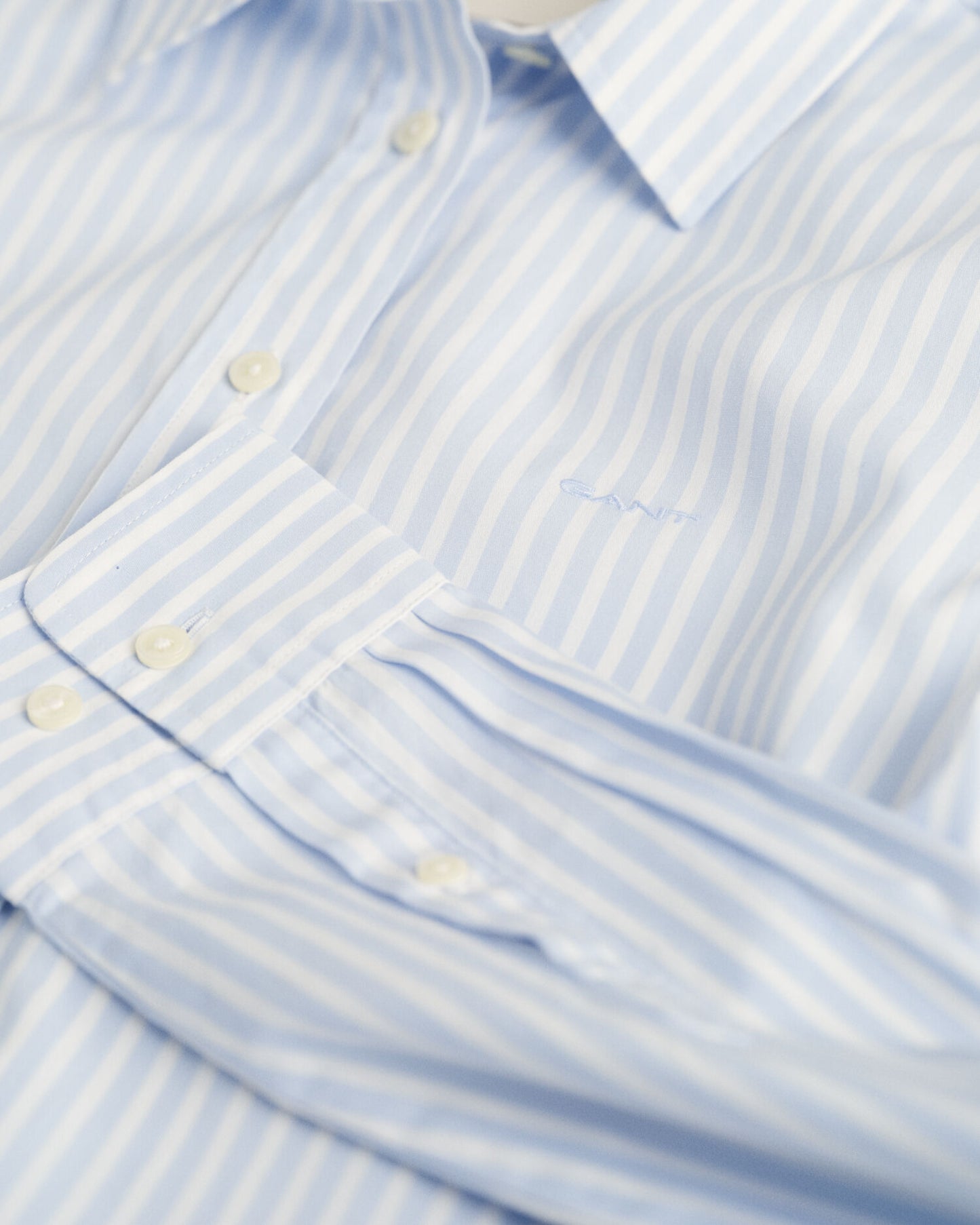 Regular Fit Classic Striped Poplin Shirt