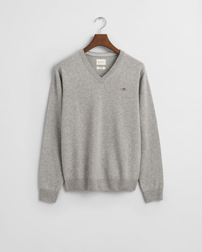 Superfine Lambswool V-Neck Sweater