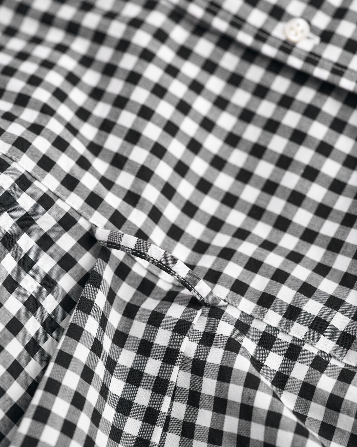 Regular Fit Classic Gingham Poplin Shirt
