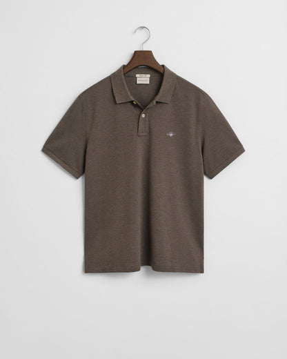 Regular Fit Shield Piqué Polo Shirt
