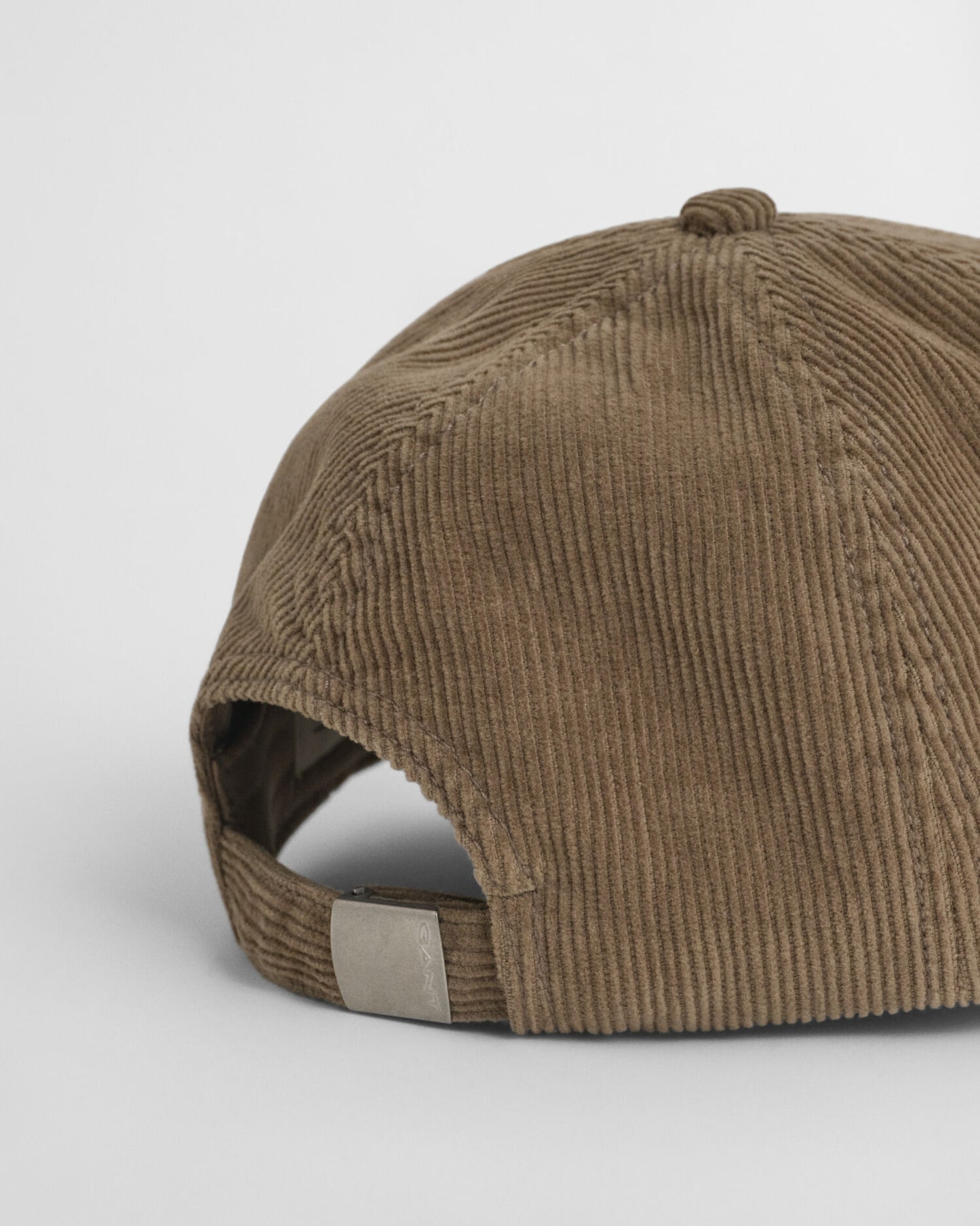 Embroidered Washed Corduroy Cap