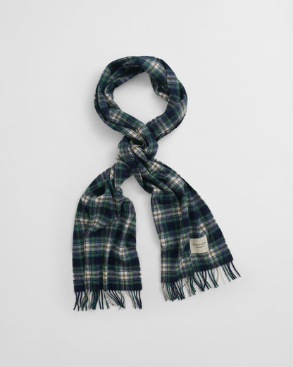 Tartan Cashmere Blend Scarf