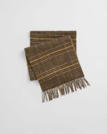 Double-Faced Check Scarf