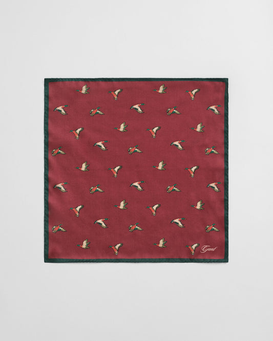 Duck Print Pocket Square