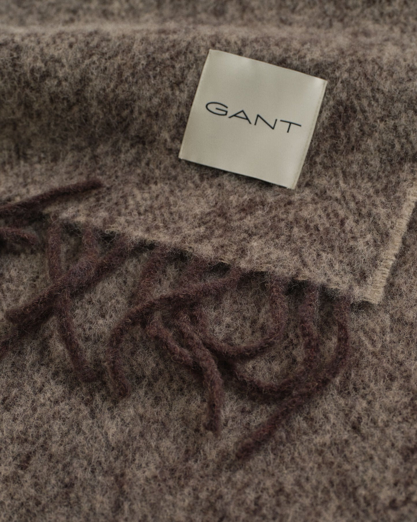 Mohair Alpaca Herringbone Scarf