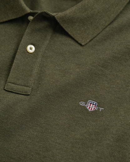 Regular Fit Shield Piqué Polo Shirt