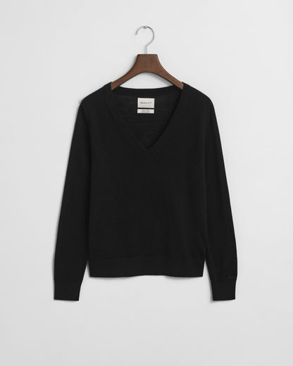 Extra Fine Merino Wool V-Neck Sweater