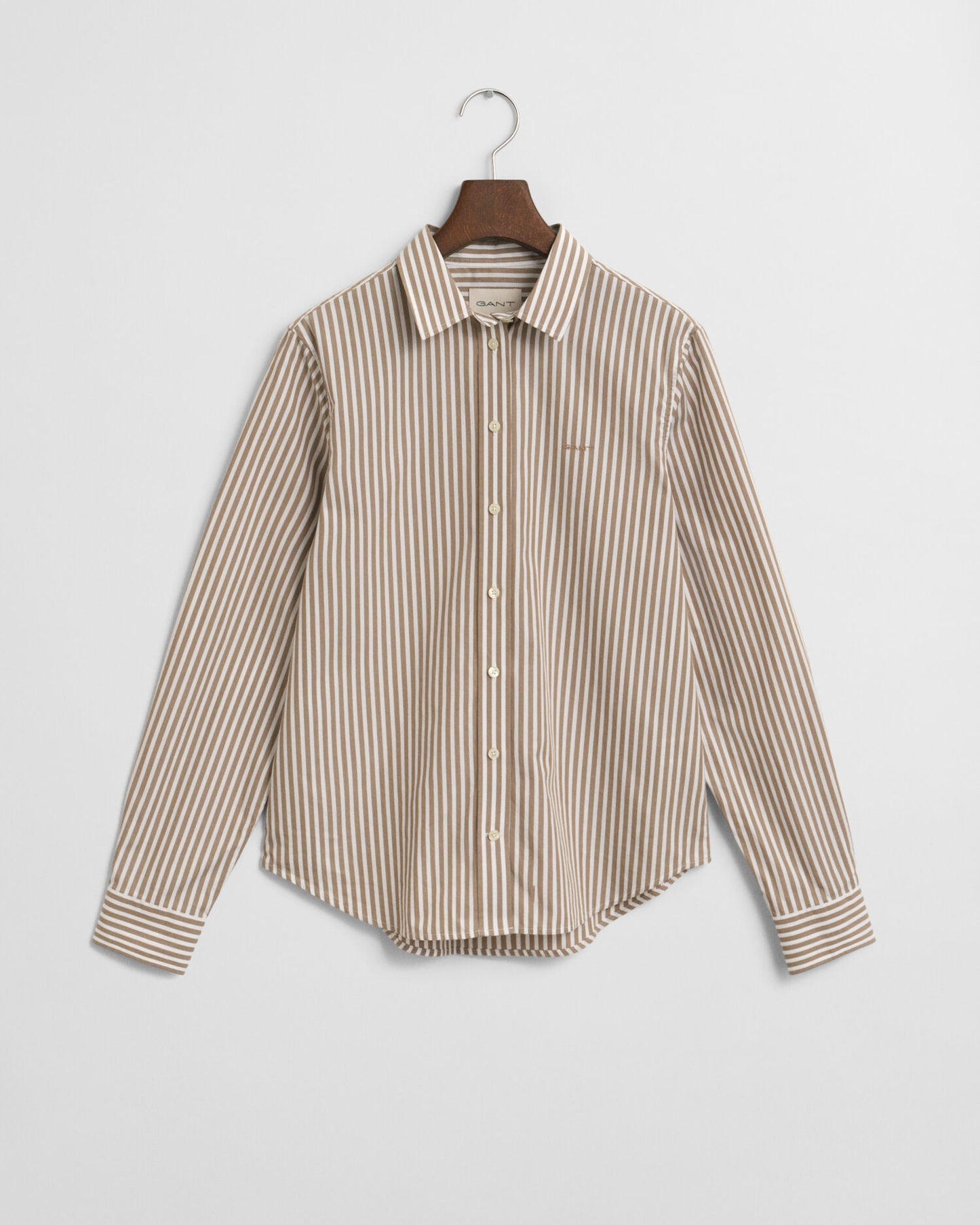 Regular Fit Classic Striped Poplin Shirt