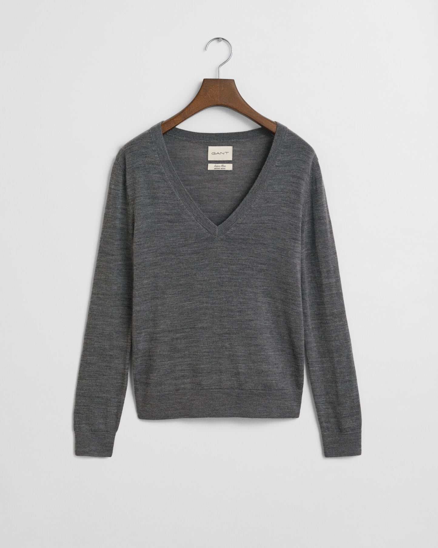 Extra Fine Merino Wool V-Neck Sweater