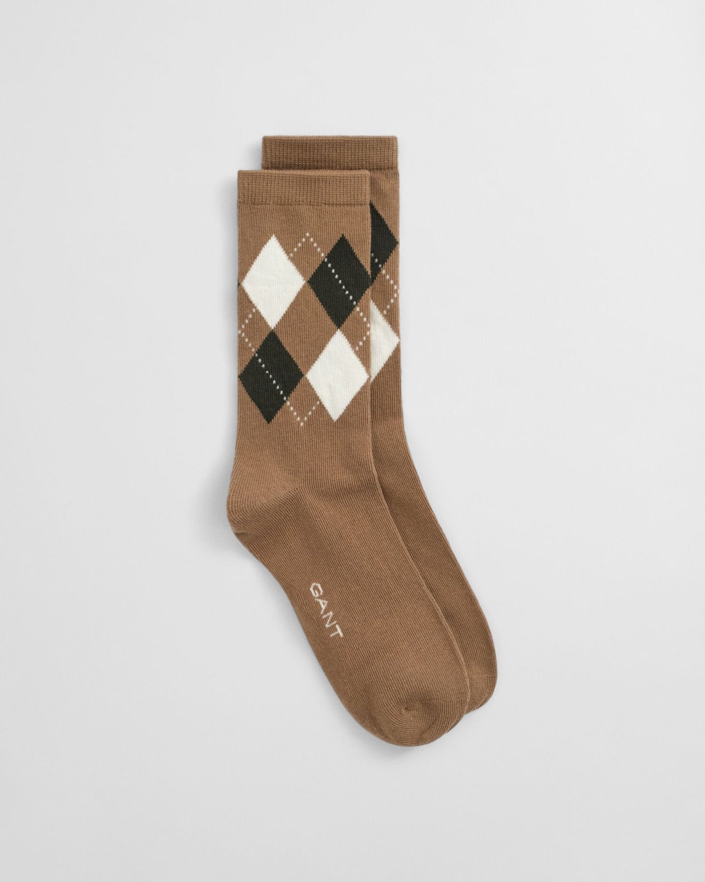 Checked Argyle Socks