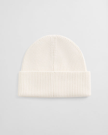Ribbed Wool Beanie