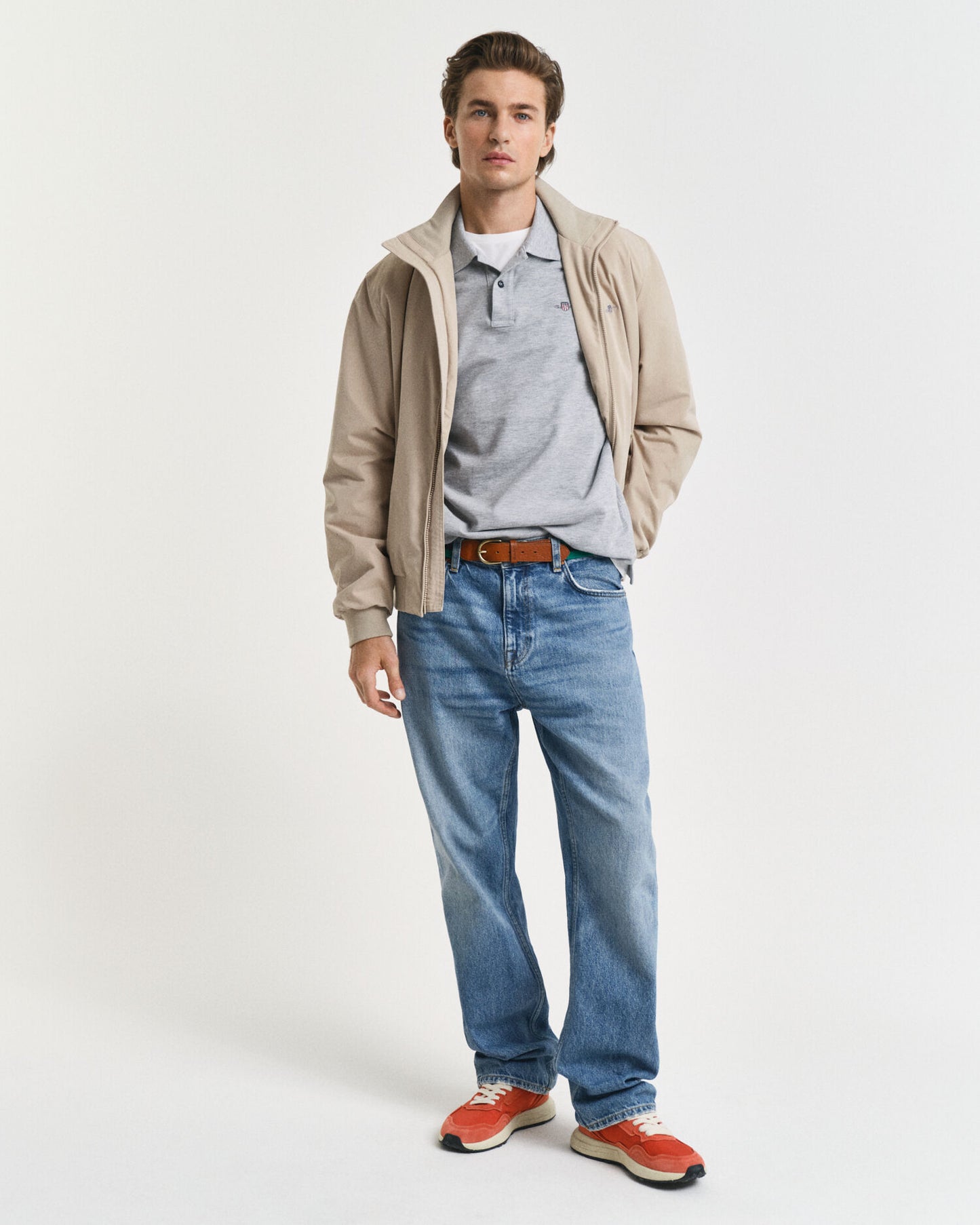 Regular Fit Shield Piqué Polo Shirt