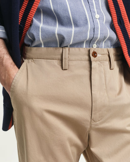 Regular Fit Twill Chinos