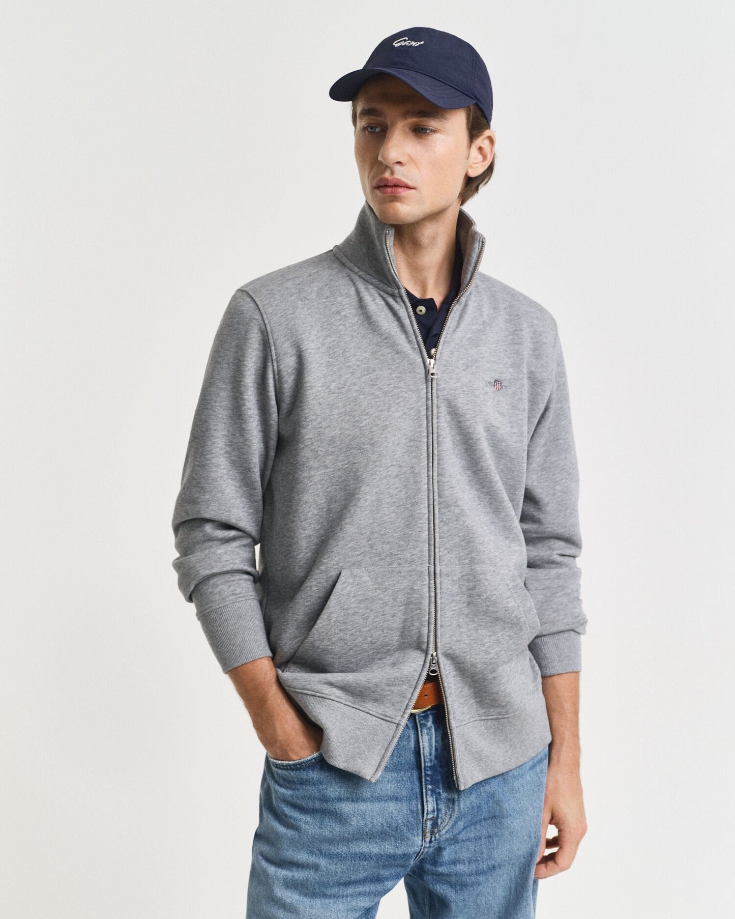 Shield Zip Sweatshirt