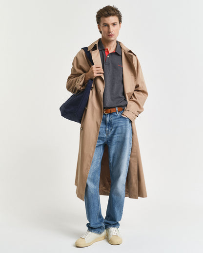 Contrast Piqué Polo Shirt