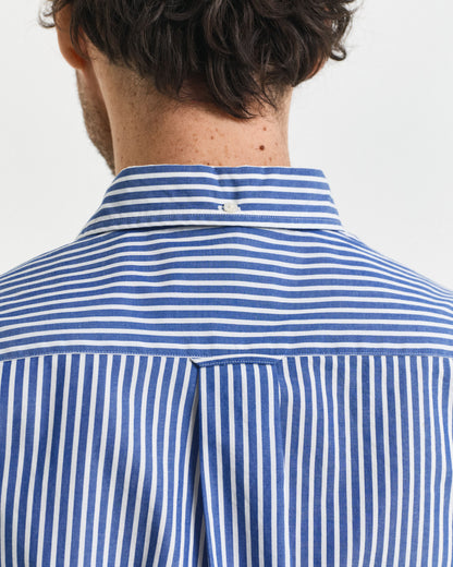 Regular Fit Striped Poplin Shirt