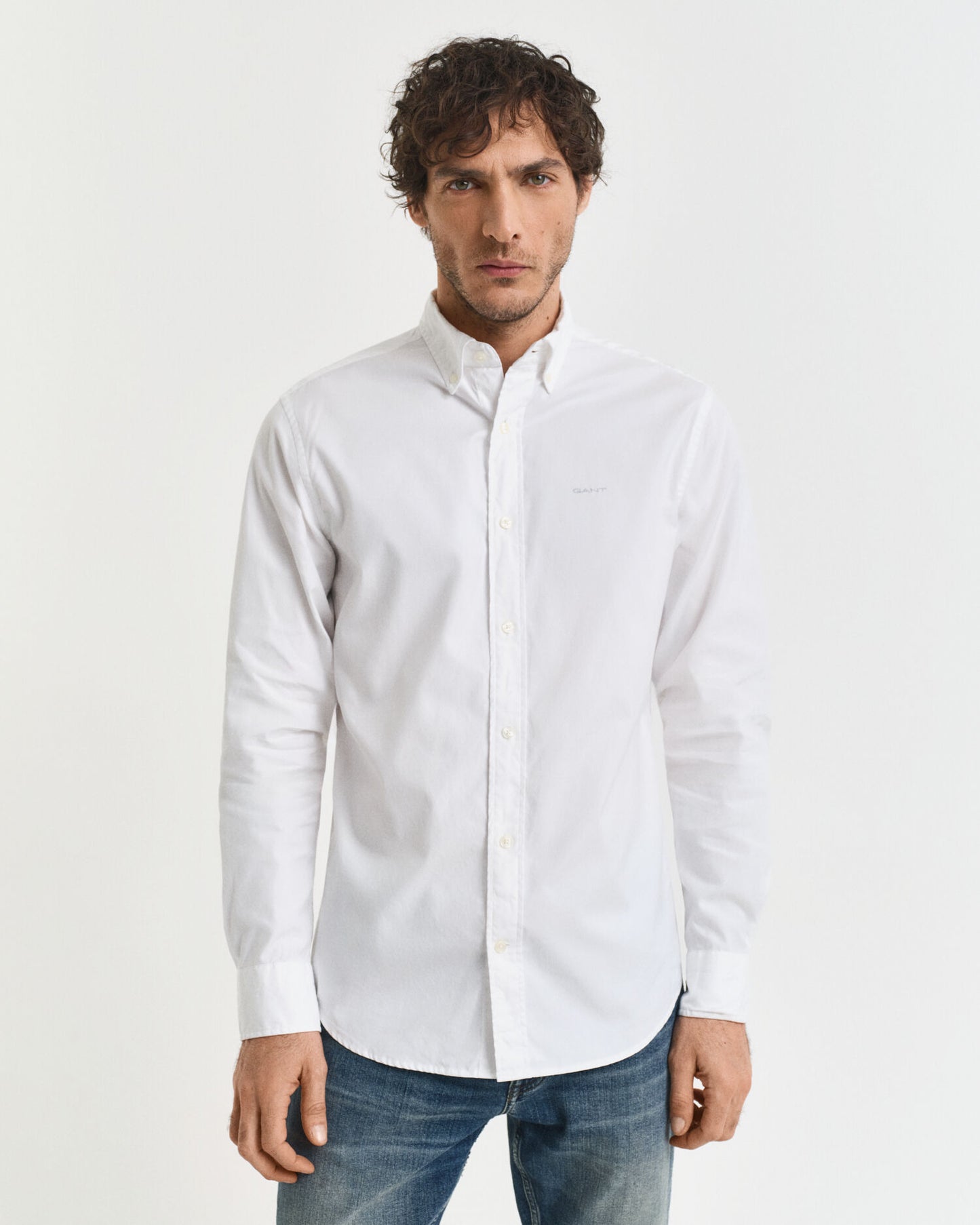 Regular Fit Pinpoint Oxford Shirt