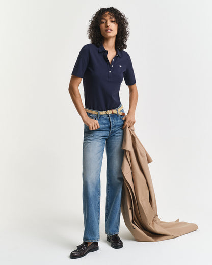 Shield Piqué Polo Shirt