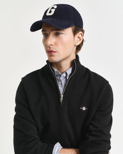 Casual Cotton Half-Zip Sweater