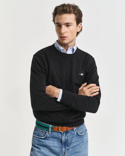 Classic Cotton Crew Neck Sweater