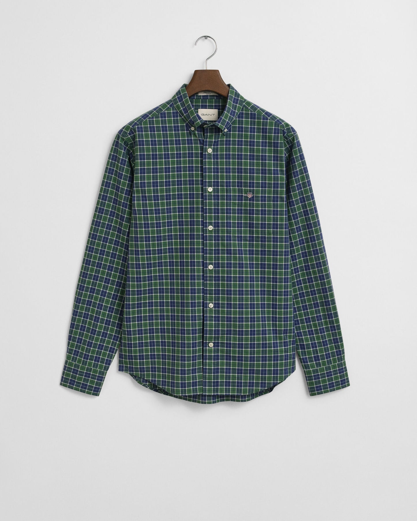 Regular Fit Checked Classic Poplin Shirt