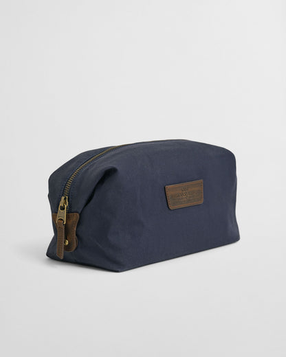 Waxed Cotton Toiletry Bag